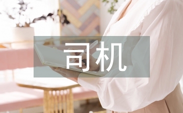 事業單位司機工作總結