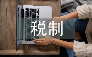 稅制設(shè)計(jì)論文
