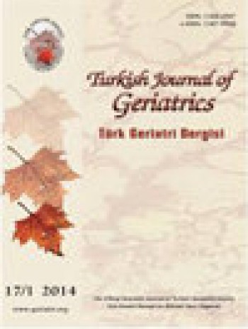 土耳其老年病學雜志-turk Geriatri Dergisi