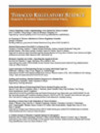 煙草監(jiān)管科學(xué)