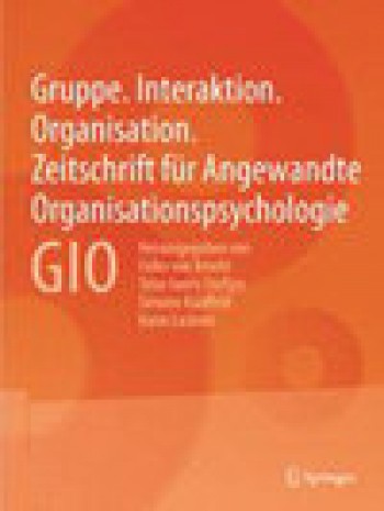 應用組織心理學 Gio-group-interaction-organization-journal