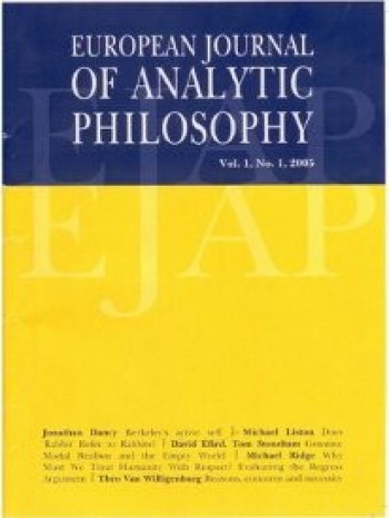 歐洲分析哲學雜志