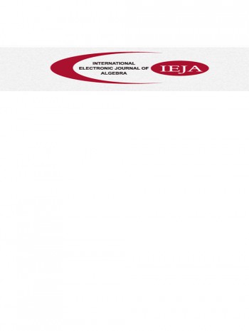 國(guó)際代數(shù)電子雜志