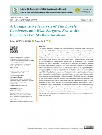 文學-語言文學與文化研究雜志