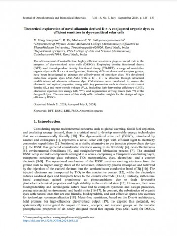 光電子與生物醫學材料雜志
